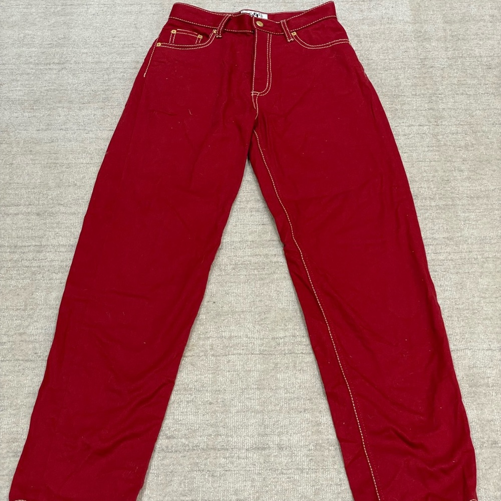 Eytys red jeans. These pants are fire ❤️‍🔥 Buy them before they are sold out!!!